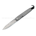 Нож Boker Plus LRF 01BO174DAM сталь stainless Damascus, рукоять titanium Нож Boker Plus LRF 01BO174DAM сталь stainless Damascus, рукоять titanium
