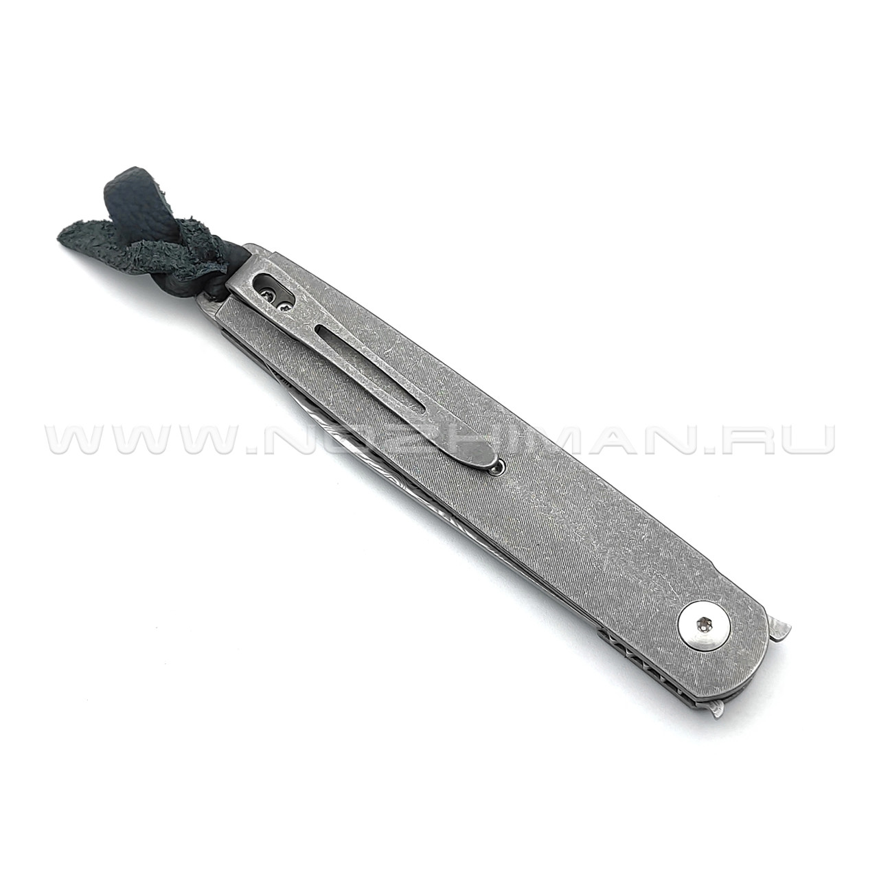 Нож Boker Plus LRF 01BO174DAM сталь stainless Damascus, рукоять titanium
