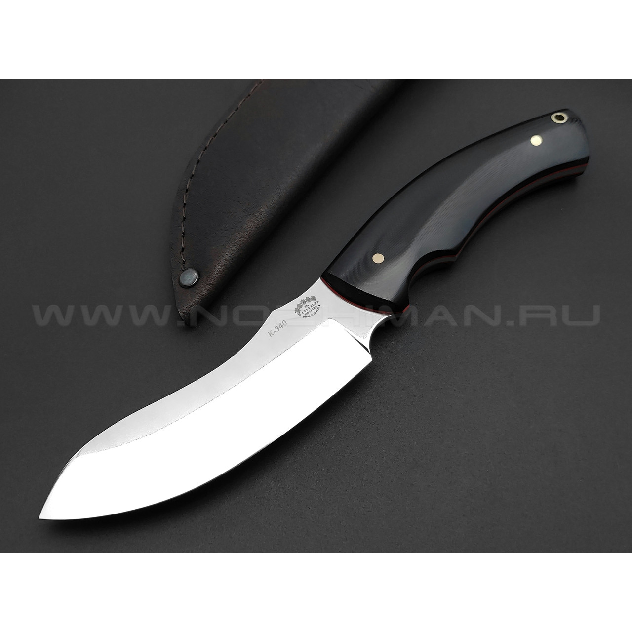 Нож "Че-Гевара" сталь K-340, рукоять G10 black (Товарищество Завьялова)