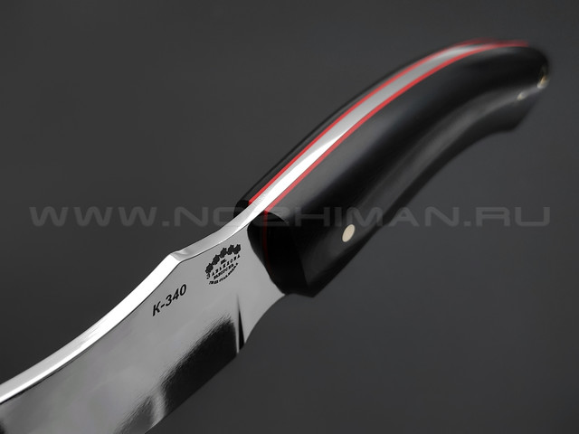 Нож "Че-Гевара" сталь K-340, рукоять G10 black (Товарищество Завьялова)