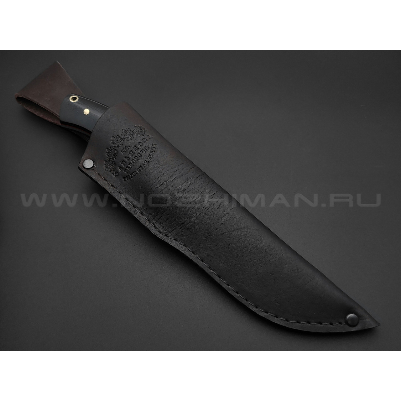 Нож "Че-Гевара" сталь K-340, рукоять G10 black (Товарищество Завьялова)