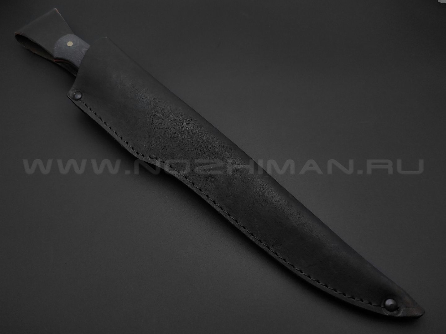Нож "Филейный-Б" сталь N690, рукоять G10 black (Товарищество Завьялова)