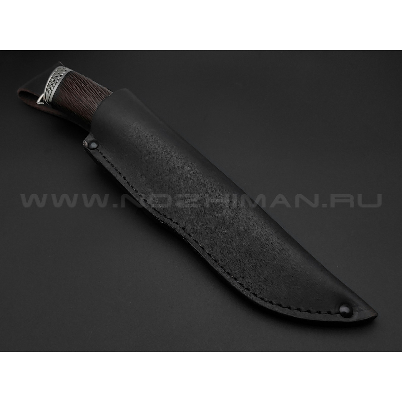 Нож "Корсар" сталь 95Х18, рукоять дерево венге, мельхиор (Товарищество Завьялова)