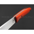 Апус нож Toothpick сталь N690, рукоять G10 orange