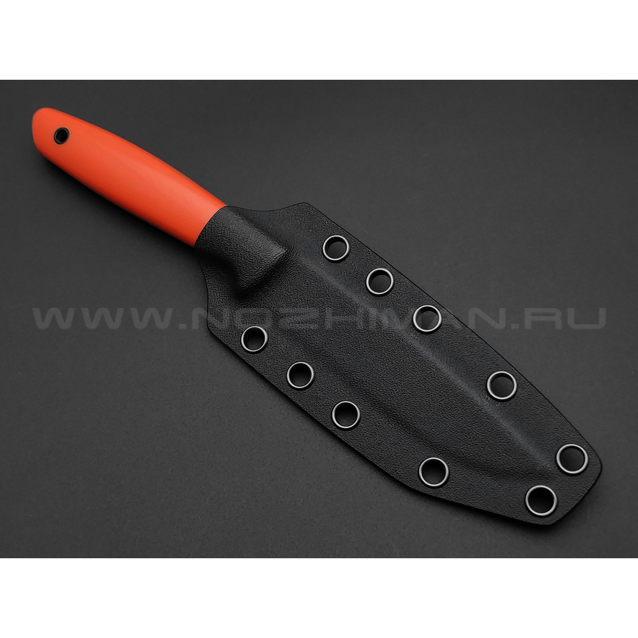 Апус нож Toothpick сталь N690, рукоять G10 orange