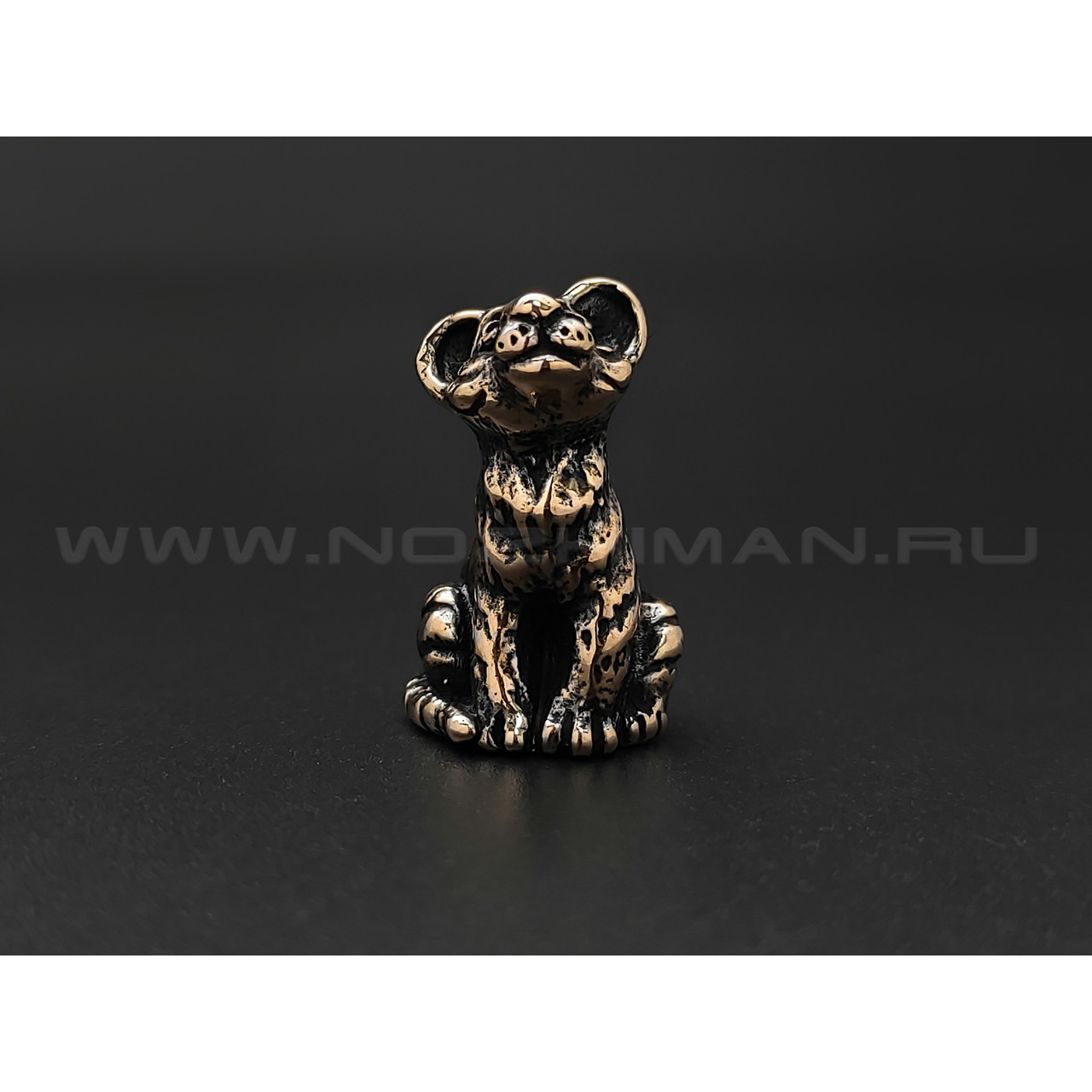 Фигурка "Тигрёнок" бронза (РЛМ)