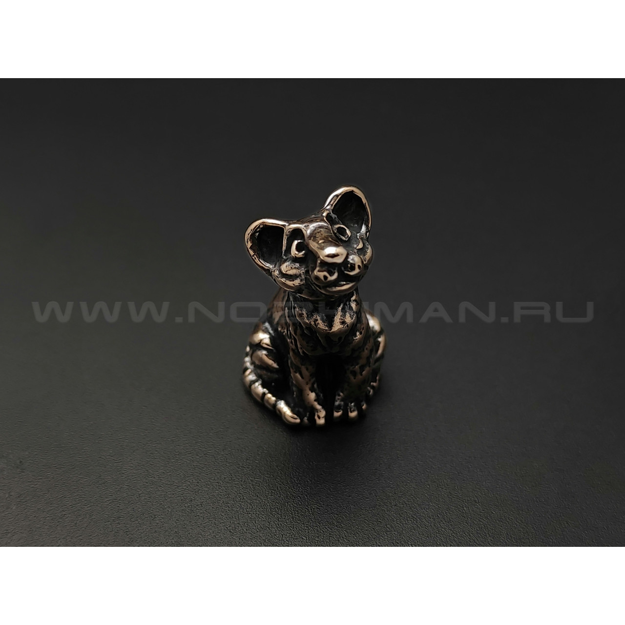 Фигурка "Тигрёнок" бронза (РЛМ)