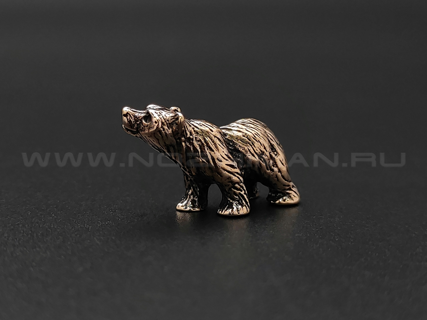 Фигурка "Медведь маленький" бронза (РЛМ)