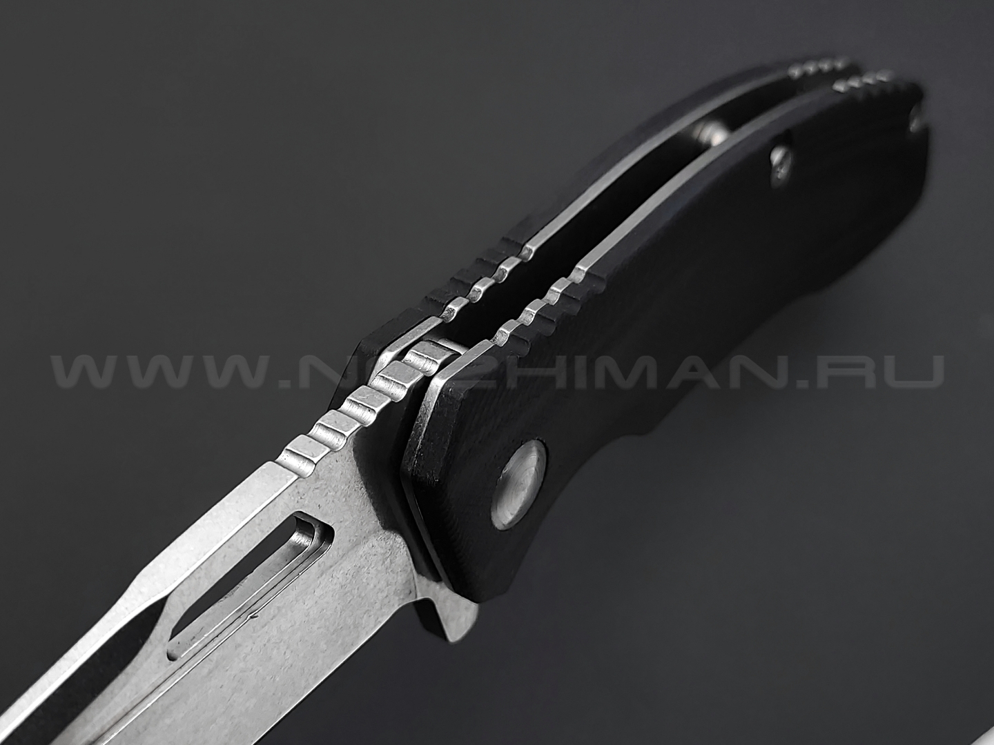 TuoTown нож SQ09-B сталь D2, рукоять G10 black