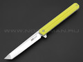 TuoTown нож DT-Y сталь D2, рукоять G10 yellow