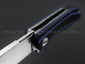 TuoTown нож JJ031-BL сталь D2, рукоять G10 black & blue