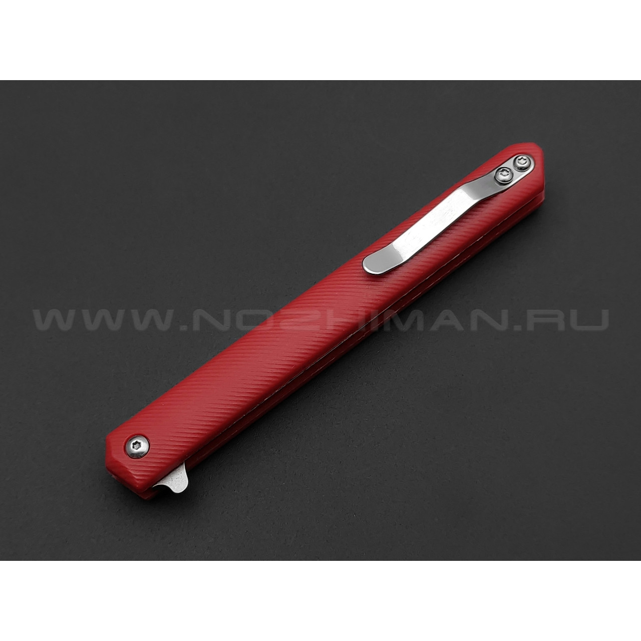 TuoTown нож BDJ-R сталь D2 satin, рукоять Grivory Red