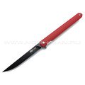TuoTown нож BDJ-RB сталь D2 black, рукоять Grivory Red