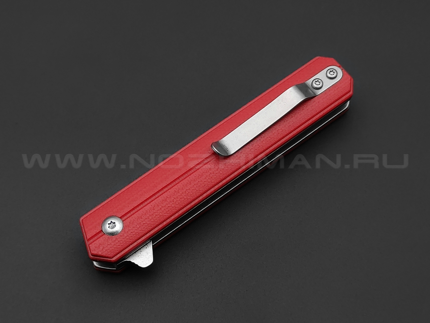 TuoTown нож XJ-R сталь D2, рукоять G10 red