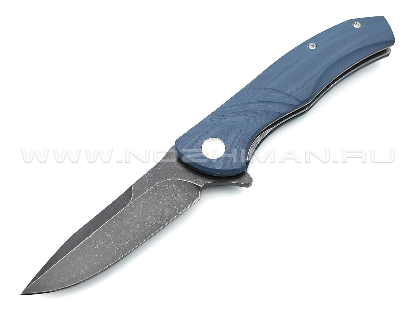 TuoTown нож SQ21-GB сталь D2, рукоять G10 blue