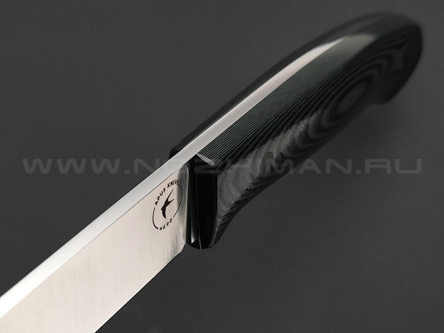 Apus Knives нож Fishman сталь N690, рукоять G10 black & green, ножны kydex black