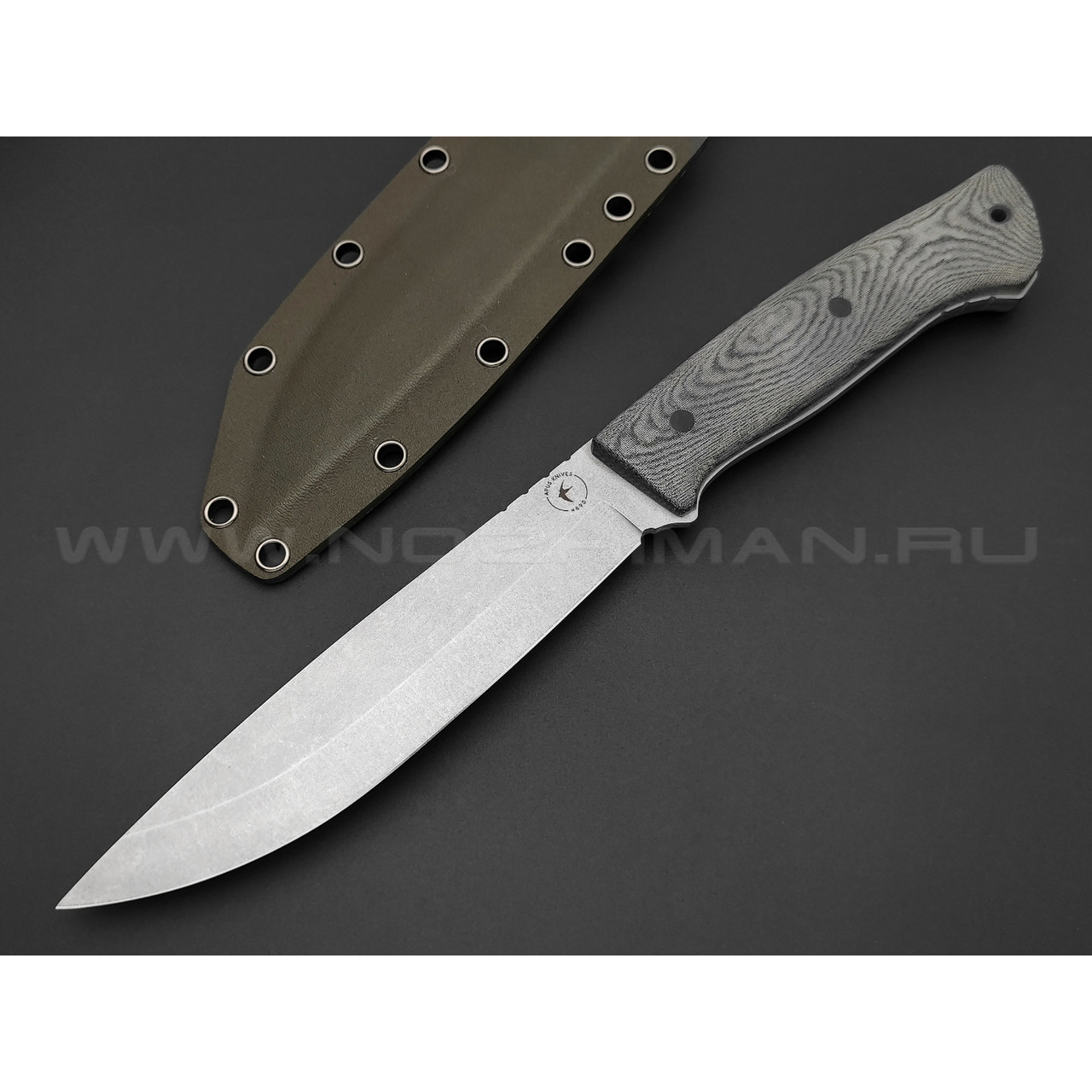 Апус нож Strider сталь N690, рукоять микарта