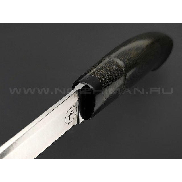 Апус нож Байкал сталь K110, рукоять микарта