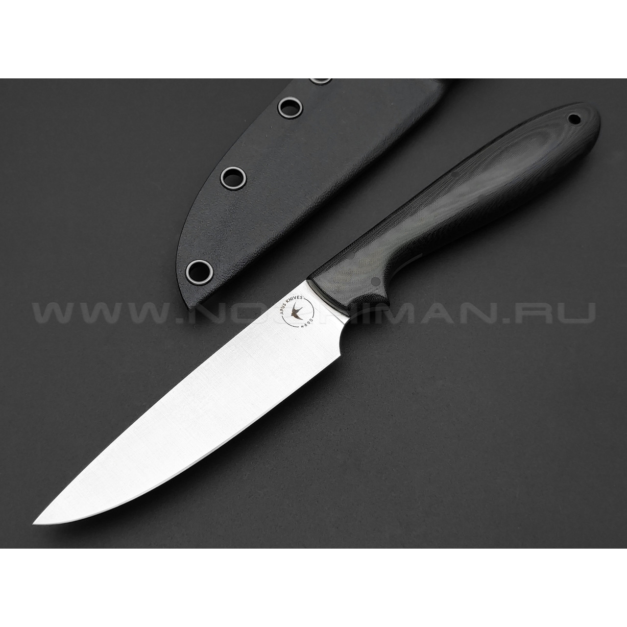 Апус нож Wilson Long сталь N690, рукоять микарта