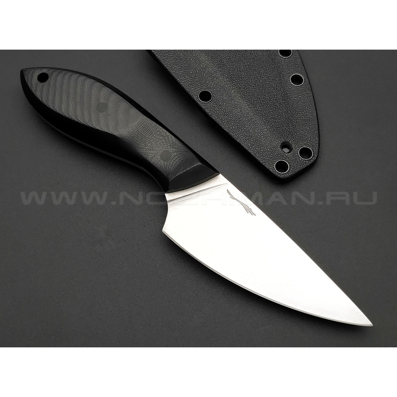 Волчий Век нож МасичЬка сталь M390 WA, рукоять G10 black