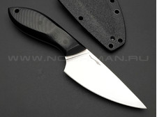 Волчий Век нож МасичЬка сталь M390 WA, рукоять G10 black