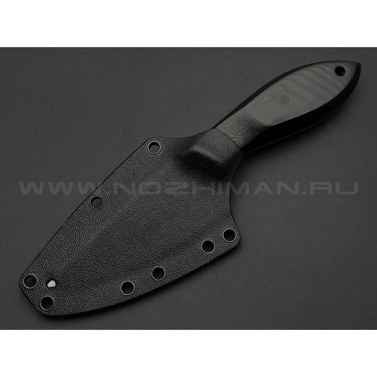 Волчий Век нож МасичЬка сталь M390 WA, рукоять G10 black