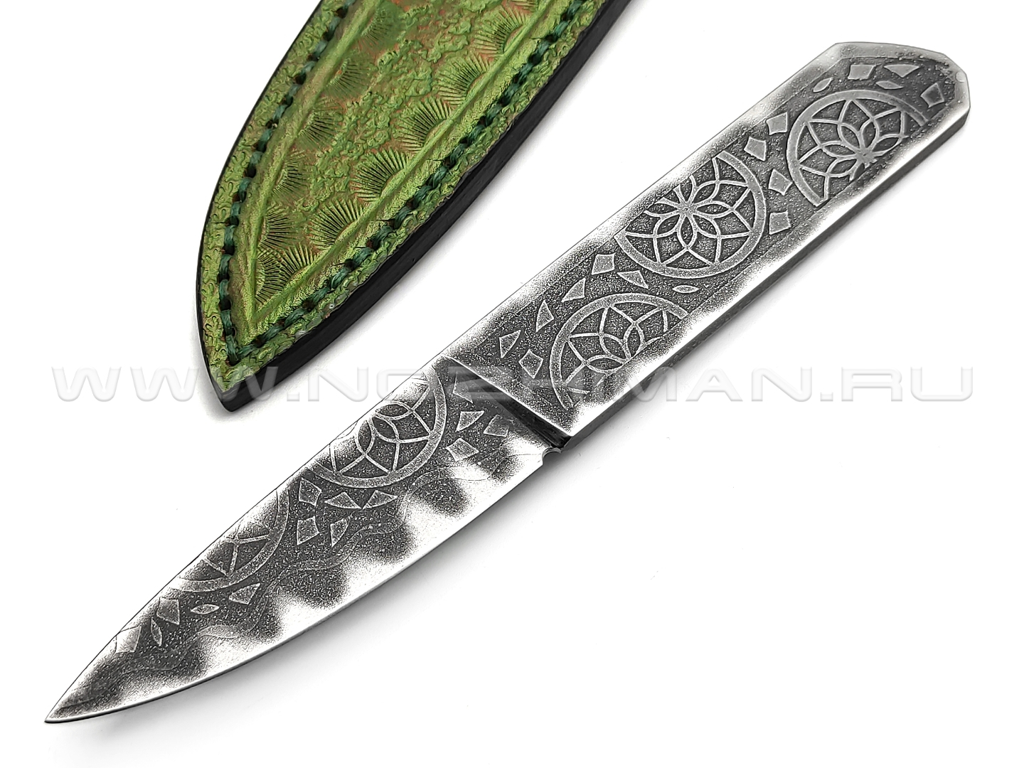 Волчий Век скелетный нож custom сталь PGK WA, рукоять сталь