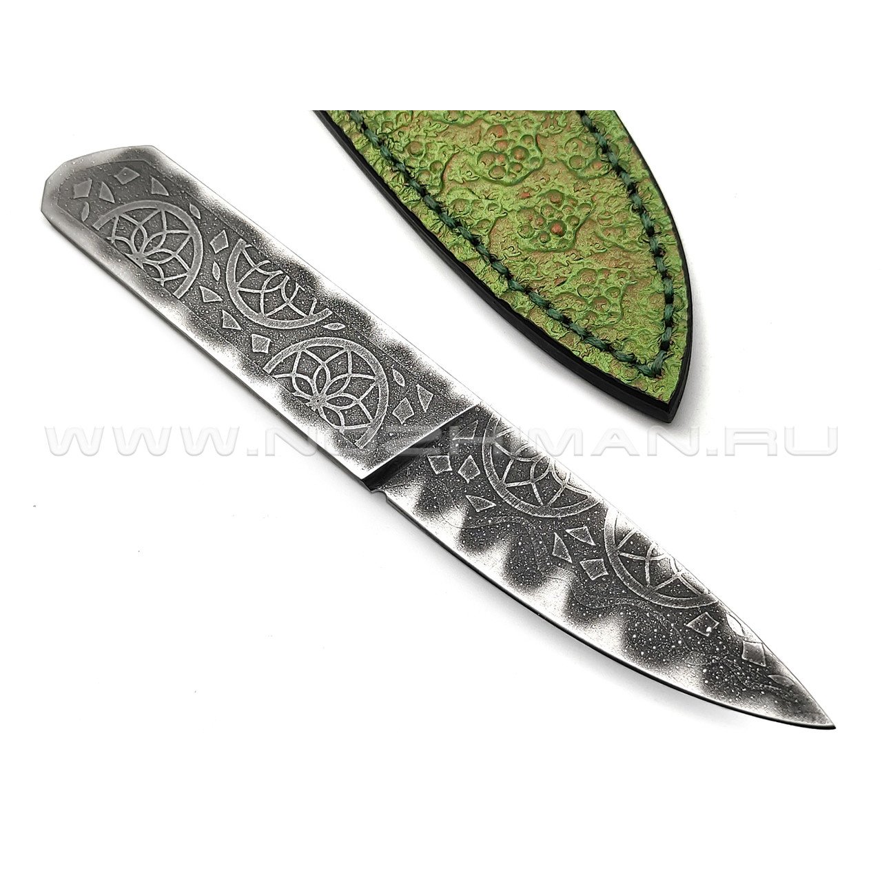 Волчий Век скелетный нож custom сталь PGK WA, рукоять сталь