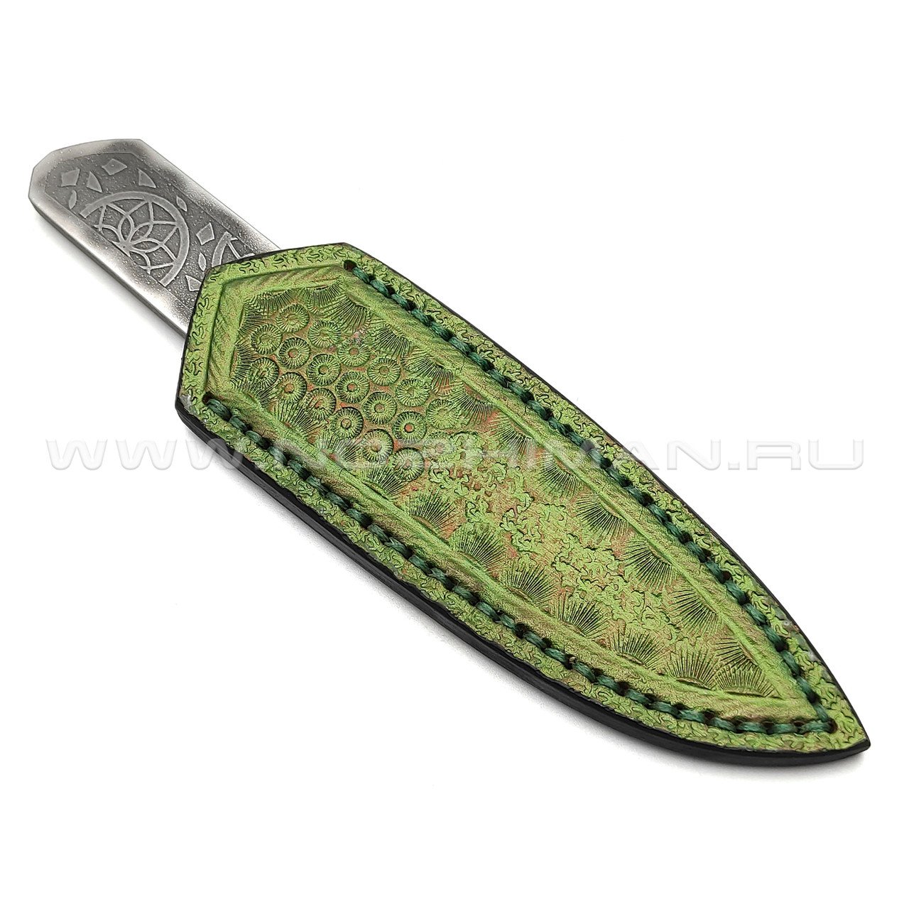 Волчий Век скелетный нож custom сталь PGK WA, рукоять сталь