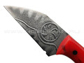 Волчий Век нож Wharn Custom сталь PGK WA, рукоять Трёхмерный композит