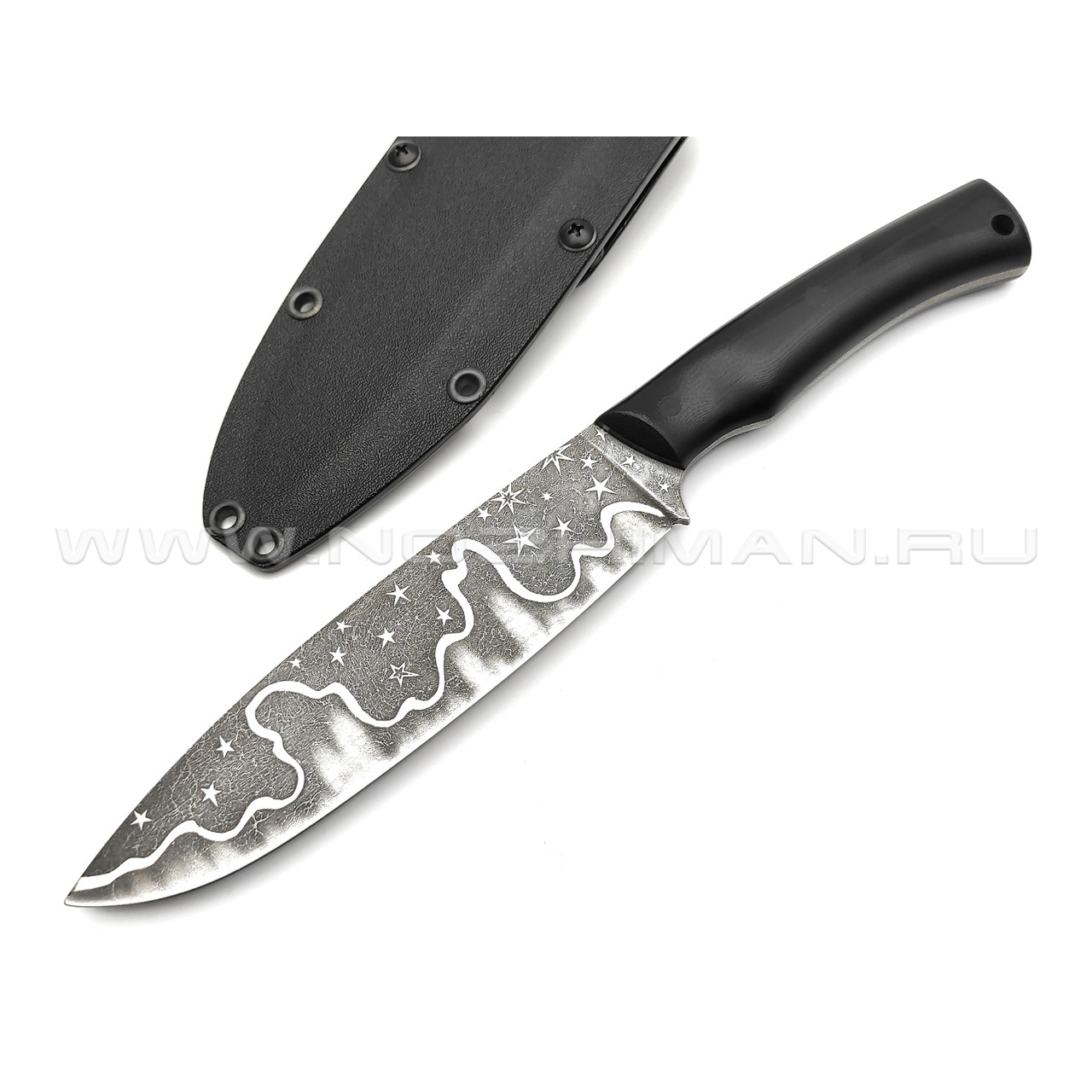 Волчий Век нож Kitchen Custom сталь Niolox WA, рукоять G10 black