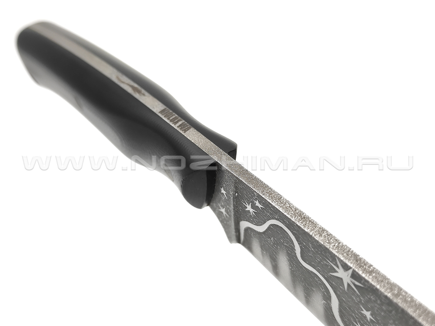 Волчий Век нож Kitchen Custom сталь Niolox WA, рукоять G10 black