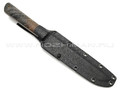 Волчий Век нож Степняк Custom сталь ZDI-EVA, рукоять стабилизированное дерево