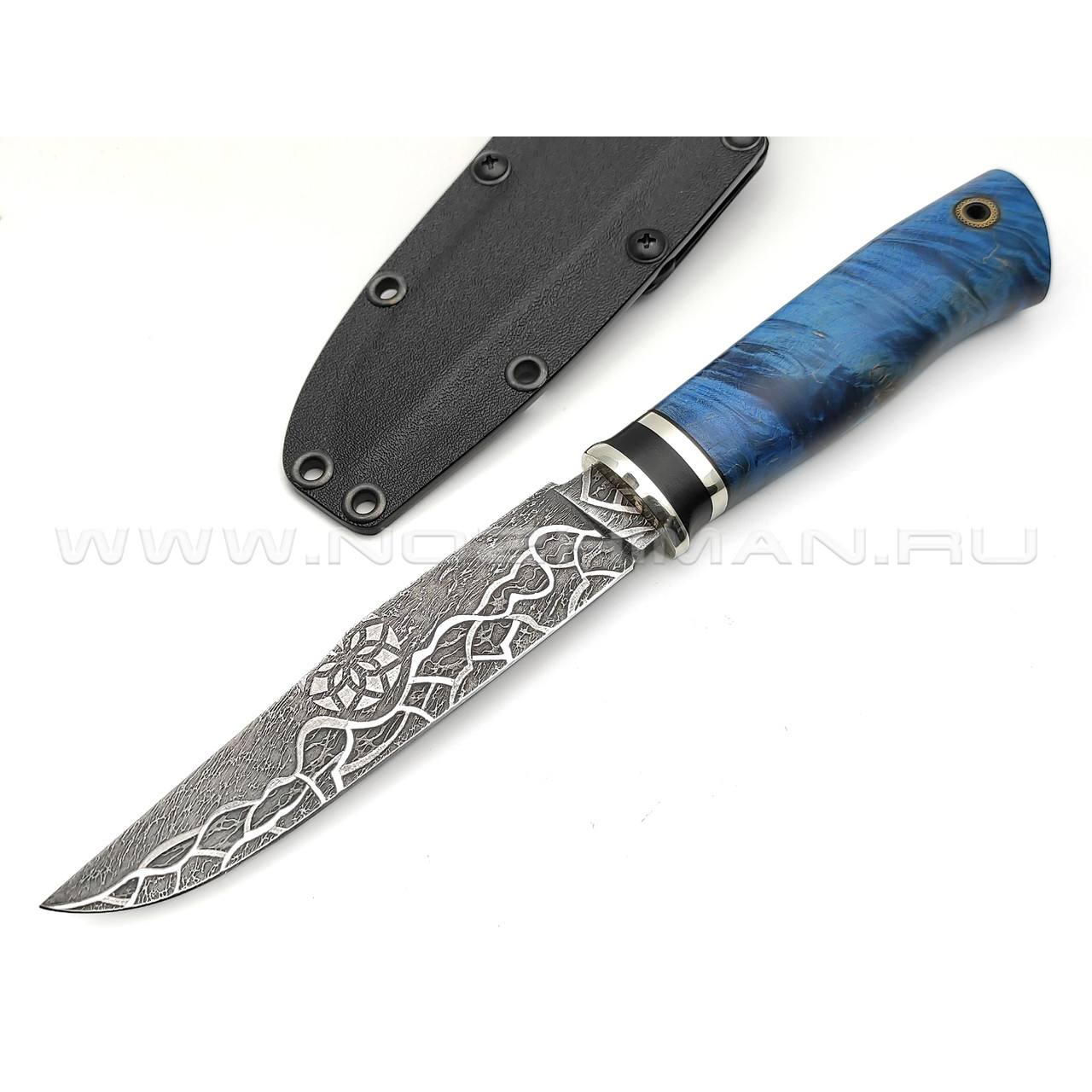 Волчий Век нож Слон Custom сталь PGK WA, рукоять стабилизированное дерево