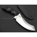 Волчий Век нож Кондрат 222 сталь Niolox WA, рукоять G10 black