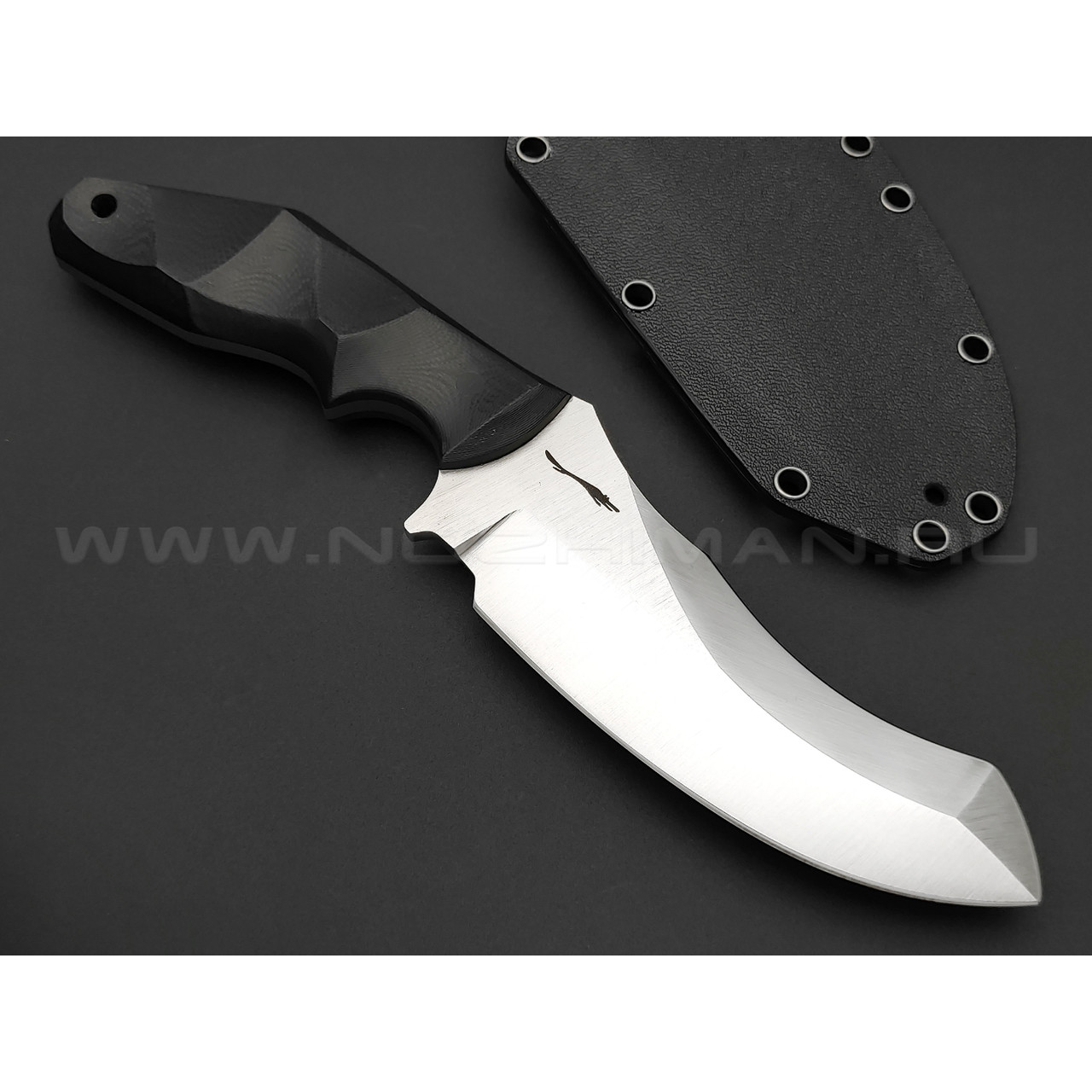 Волчий Век нож Кондрат 222 сталь Niolox WA, рукоять G10 black