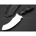 Волчий Век нож Кондрат 222 сталь Niolox WA, рукоять G10 black