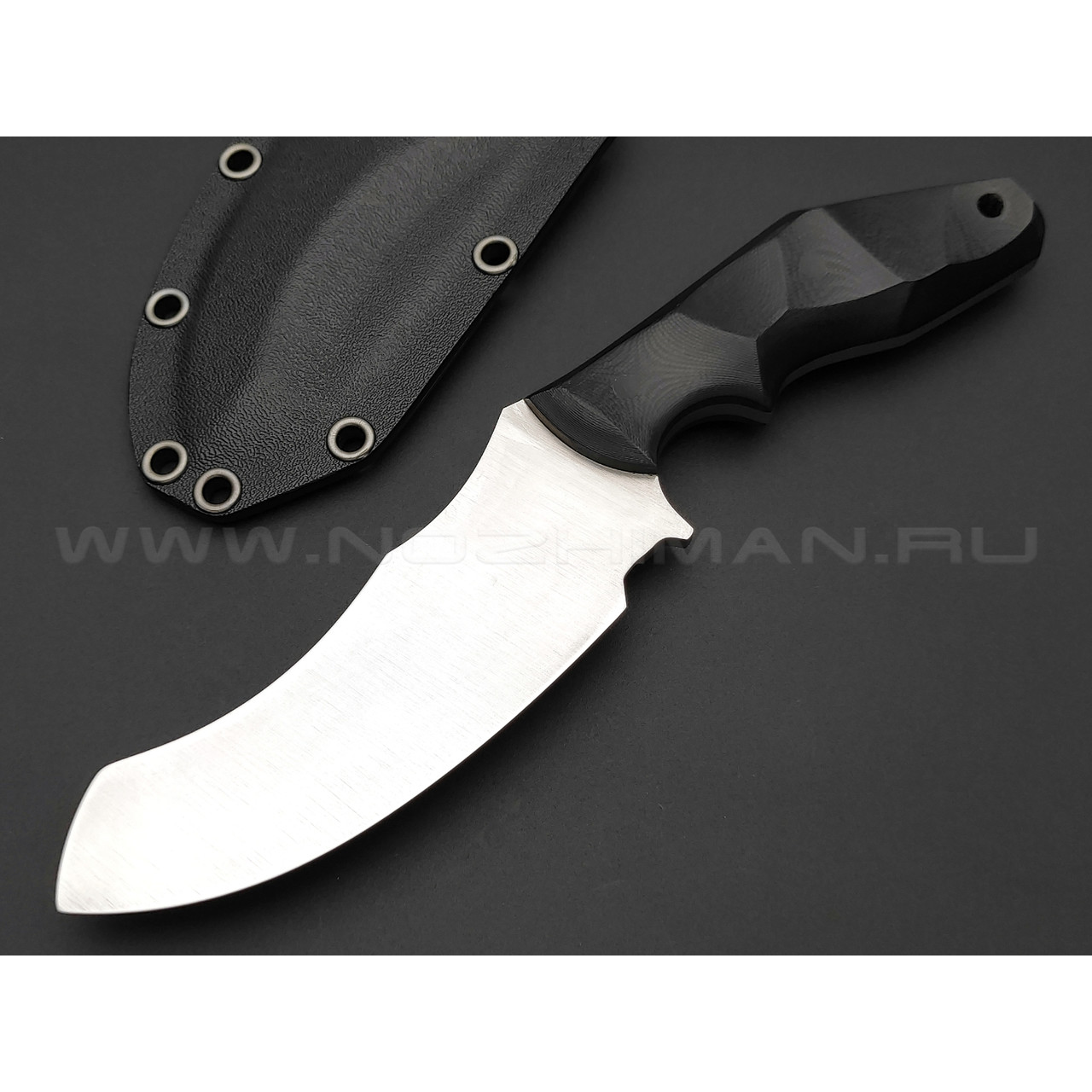 Волчий Век нож Кондрат 222 сталь Niolox WA, рукоять G10 black