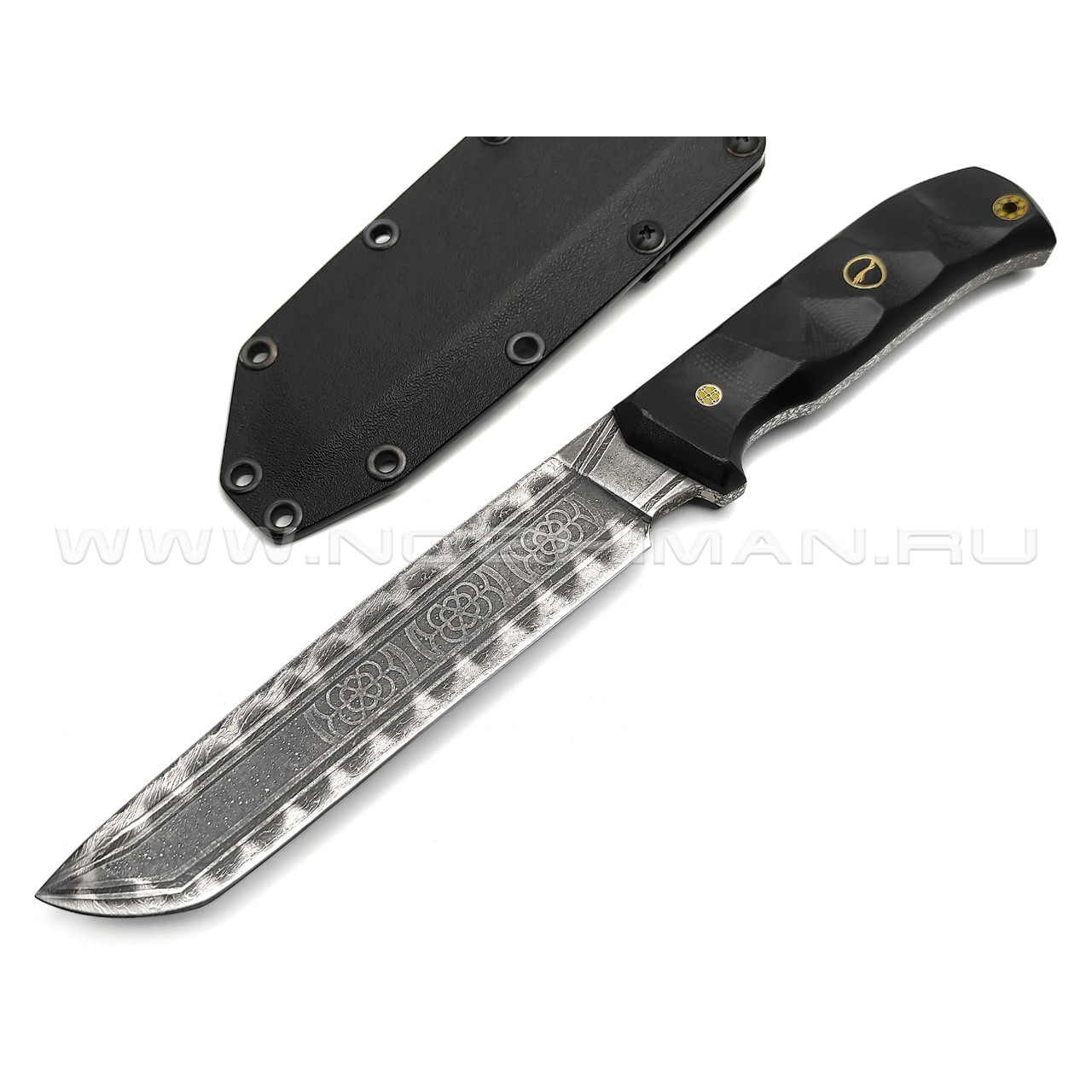 Волчий Век нож Пахарь сталь PGK WA, рукоять G10 black