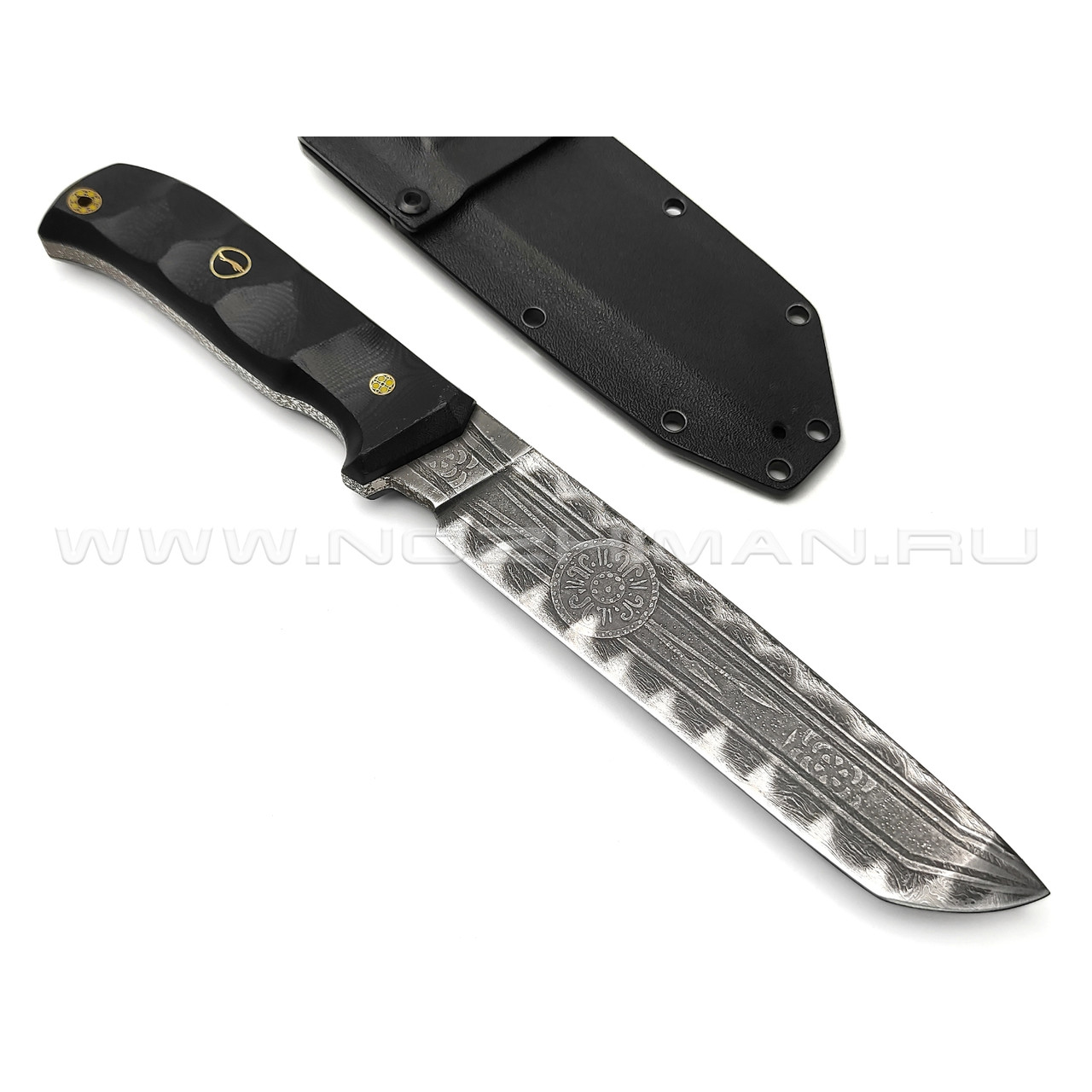 Волчий Век нож Пахарь сталь PGK WA, рукоять G10 black