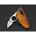 Atroposknife нож-брелок, сталь 40Х13, рукоять кожа Atroposknife нож-брелок, сталь 40Х13, рукоять кожа