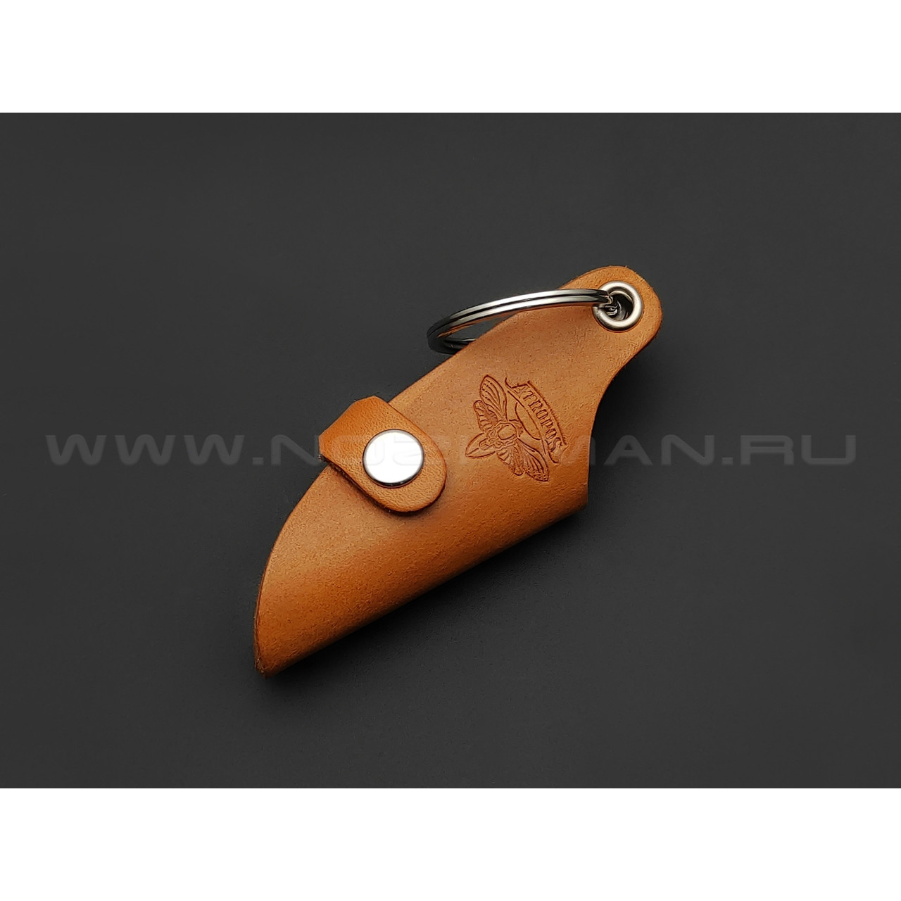 Atroposknife нож-брелок, сталь 40Х13, рукоять кожа