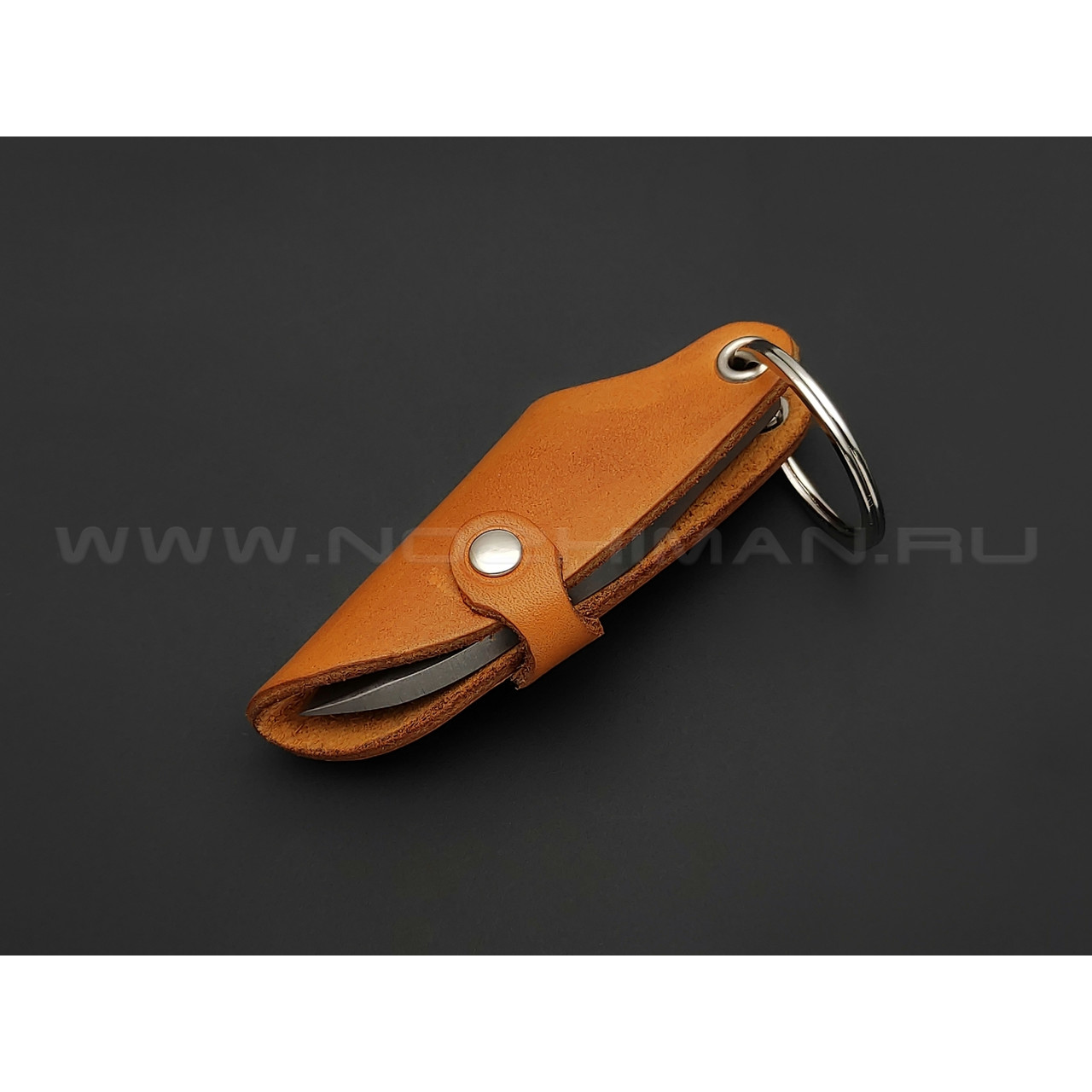 Atroposknife нож-брелок, сталь 40Х13, рукоять кожа