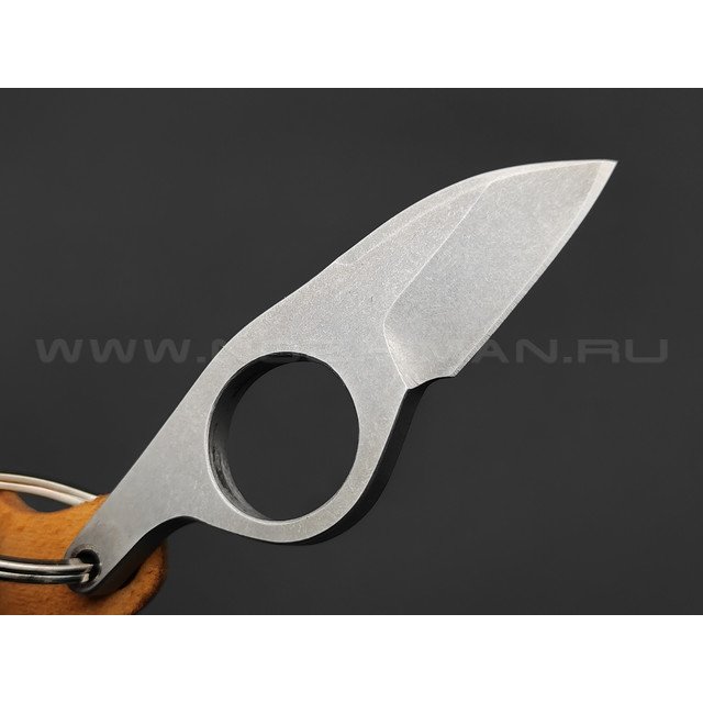 Atroposknife нож-брелок, сталь 40Х13, рукоять кожа
