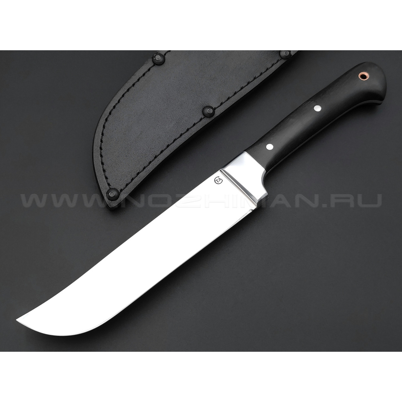 Пчак "Узбек-1М" сталь 95Х18, рукоять дерево граб (Титов & Солдатова)