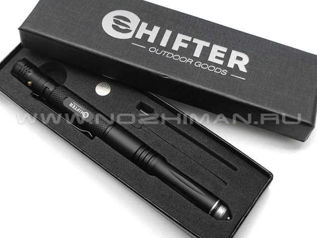 Тактическая ручка Shifter Tactical PEN-1 black MBS020 с мультитулом и фонариком