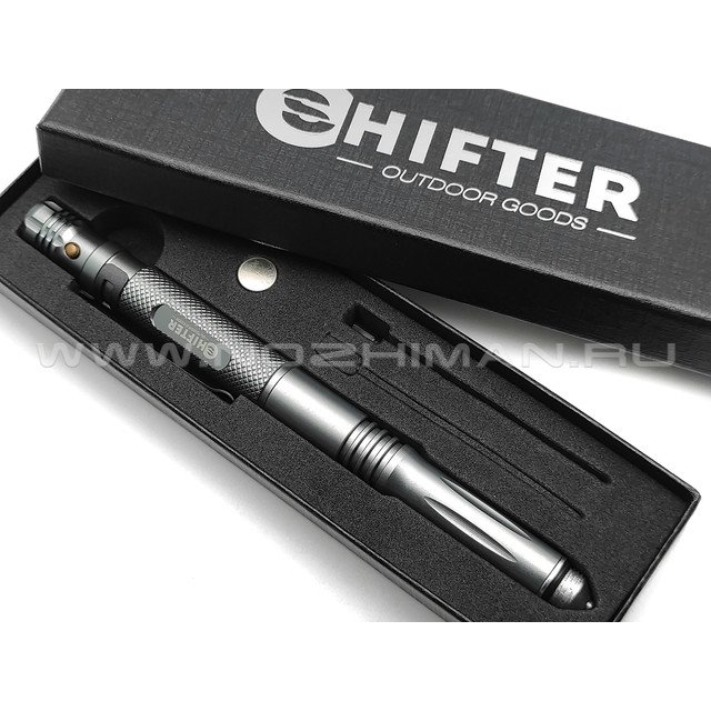 Тактическая ручка Shifter Tactical PEN-1 grey MBS020-GY с мультитулом и фонариком
