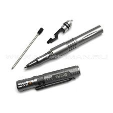 Тактическая ручка Shifter Tactical PEN-1 grey MBS020-GY с мультитулом и фонариком