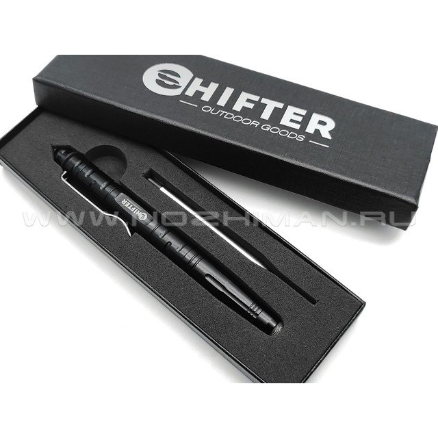 Тактическая ручка Shifter Tactical PEN-2 black MBS022 со стилусом