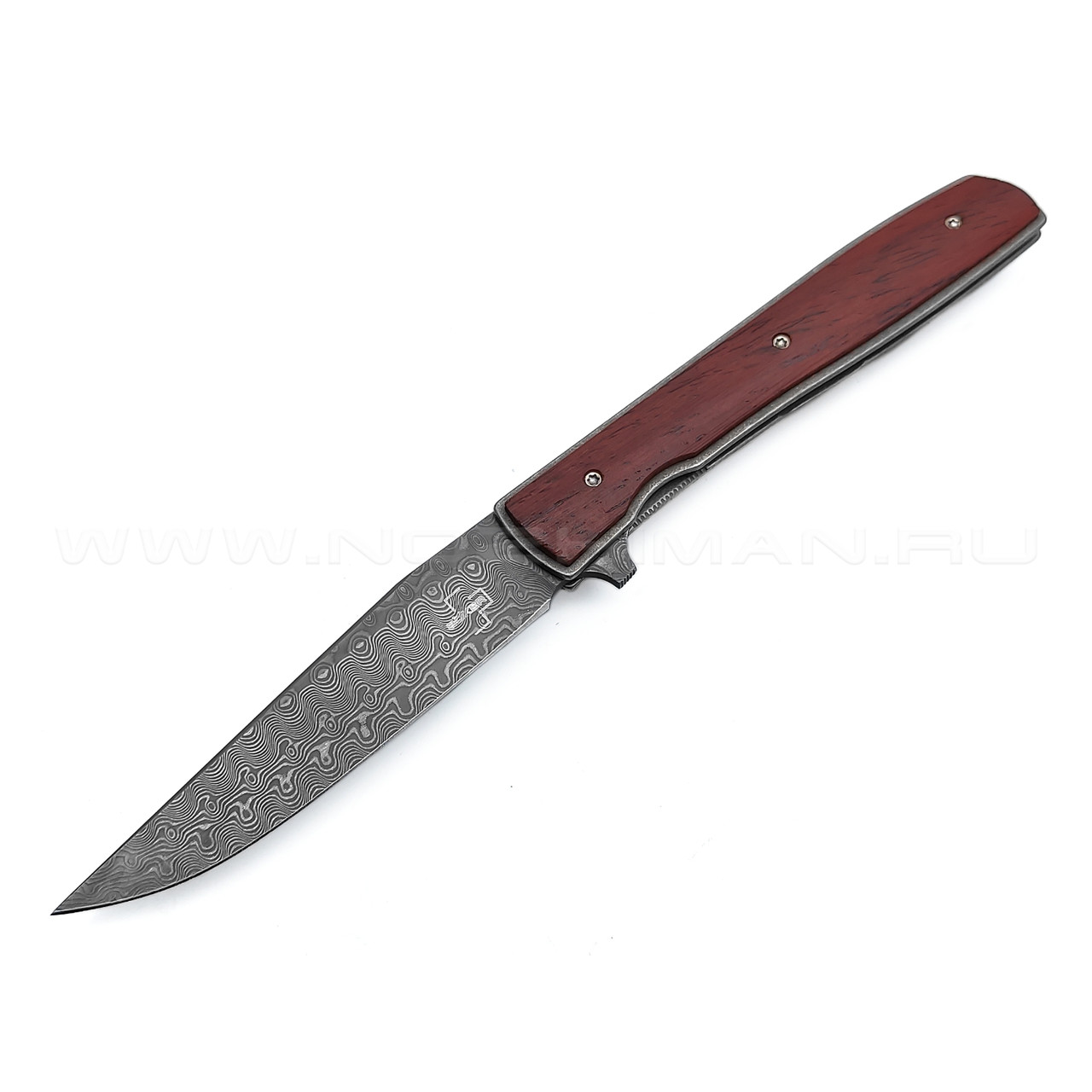 Нож Boker Plus Urban Trapper Cocobolo Damascus 01BO176DAM дамасская сталь, рукоять кокоболо, титан